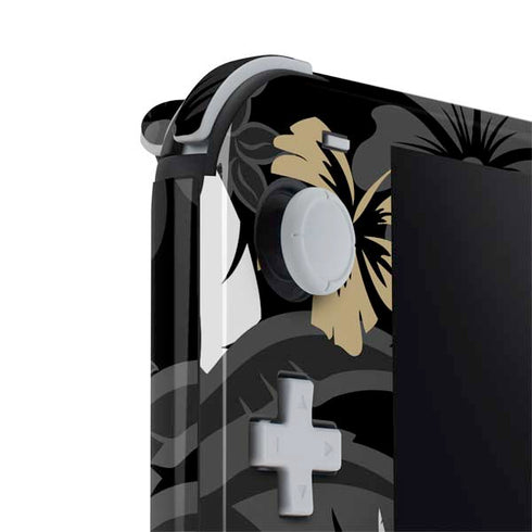 NFL New Orleans Saints Tropical Print Nintendo Switch Lite Skin
